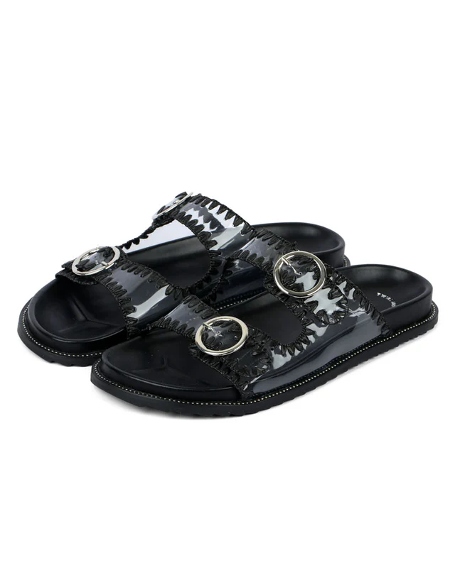 Noir Shine Slides
