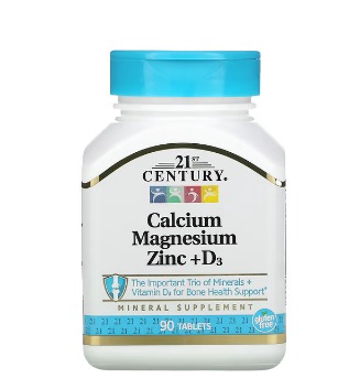 CALCIUM MAGNESIUM ZINC+D3 90 TABS