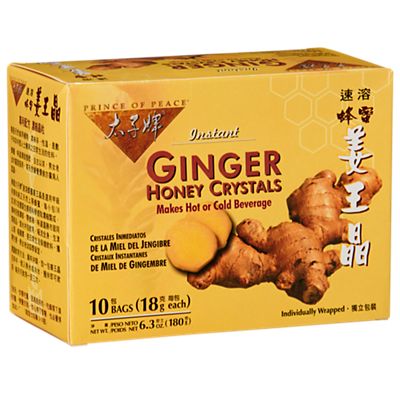 GINGER HONEY CRYSTALS 10 BAGS