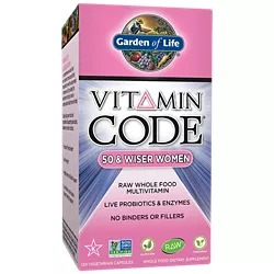VITAMIN CODE 50 & WISER WOMEN 60 CAPS